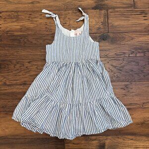 Pink Chicken Blue/White Stripe Dress *